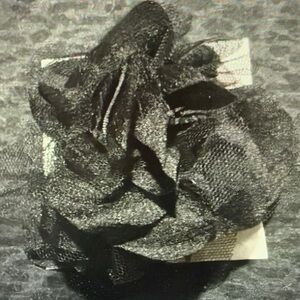 Black Floral Hair Clip/Pin